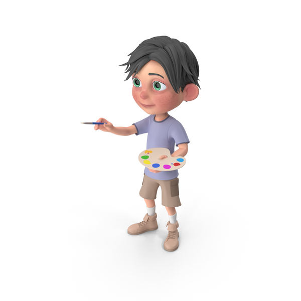 Cartoon Boy Jack Painting PNG & PSD Images Cartoon Boy Jack Painting PNG & PSD Images