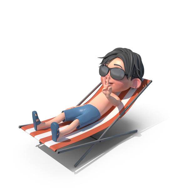 Cartoon Boy Jack Sunbathing PNG Images & PSDs for Download | PixelSquid ...