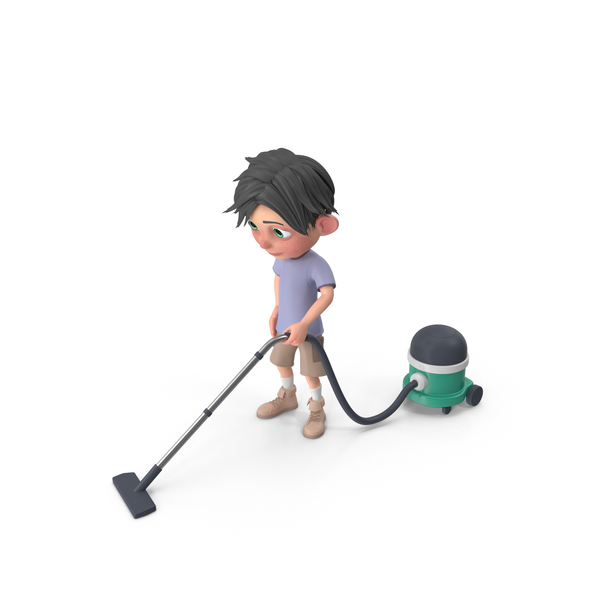 Cartoon Boy Jack Vacuuming PNG & PSD Images Cartoon Boy Jack Vacuuming PNG & PSD Images