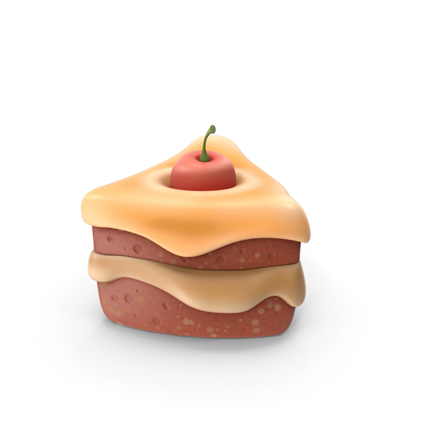 Cartoon Cake Piece PNG & PSD Images Cartoon Cake Piece PNG & PSD Images
