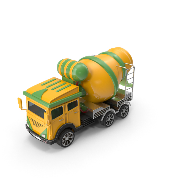 Toy Trucks: Cartoon Concrete Mixer Truck PNG & PSD Images Toy Trucks: Cartoon Concrete Mixer Truck PNG & PSD Images