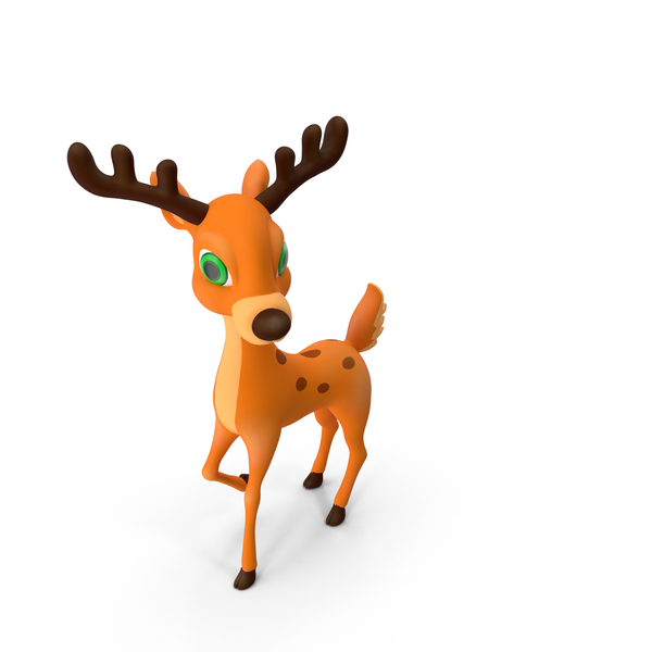 Reindeer: Cartoon Deer PNG & PSD Images