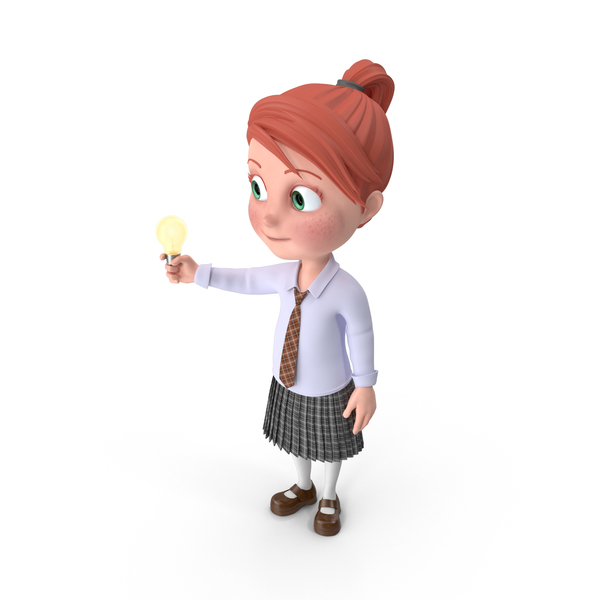 Cartoon Girl Grace Has An Idea PNG & PSD Images Cartoon Girl Grace Has An Idea PNG & PSD Images