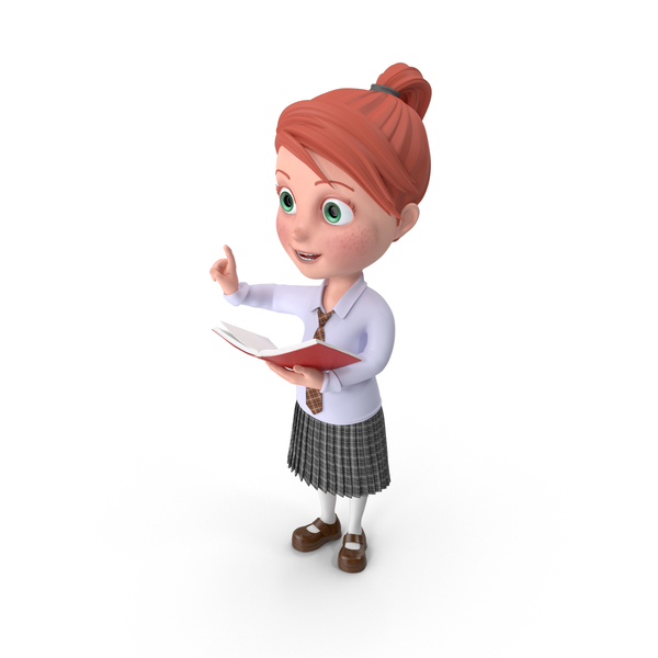 Cartoon Girl Grace Holding A Book PNG & PSD Images Cartoon Girl Grace Holding A Book PNG & PSD Images