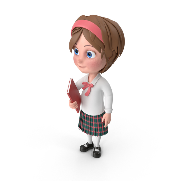 Cartoon Girl Holding Book PNG & PSD Images Cartoon Girl Holding Book PNG & PSD Images