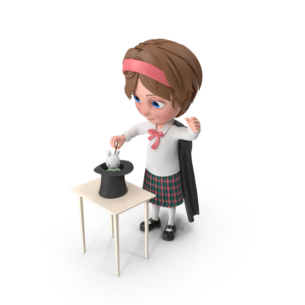 Cartoon Girl Meghan Performing A Hat Trick PNG & PSD Images Cartoon Girl Meghan Performing A Hat Trick PNG & PSD Images