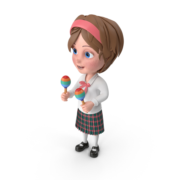 Cartoon Girl Meghan Playing Maracas PNG & PSD Images Cartoon Girl Meghan Playing Maracas PNG & PSD Images
