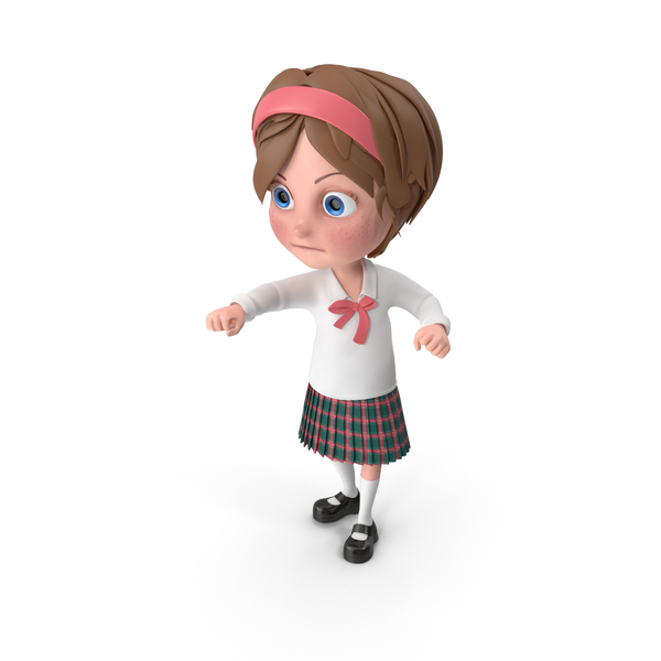 Cartoon Girl Punching PNG & PSD Images Cartoon Girl Punching PNG & PSD Images