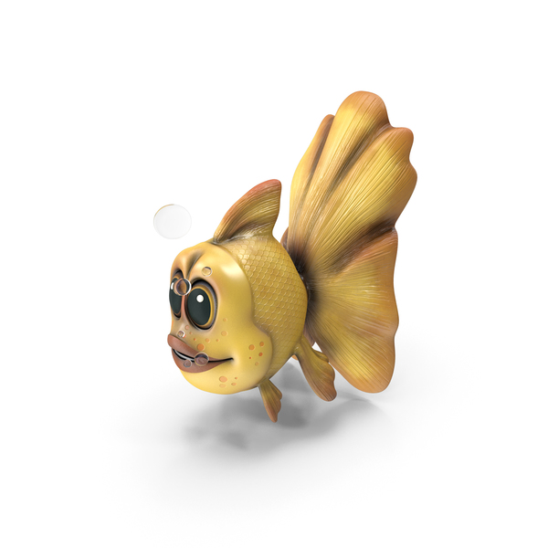 Cartoon Golden Fish Yellow PNG & PSD Images Cartoon Golden Fish Yellow PNG & PSD Images
