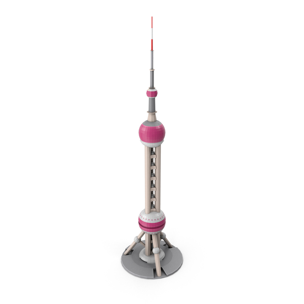 Cartoon Model Oriental Pearl Tower PNG & PSD Images Cartoon Model Oriental Pearl Tower PNG & PSD Images