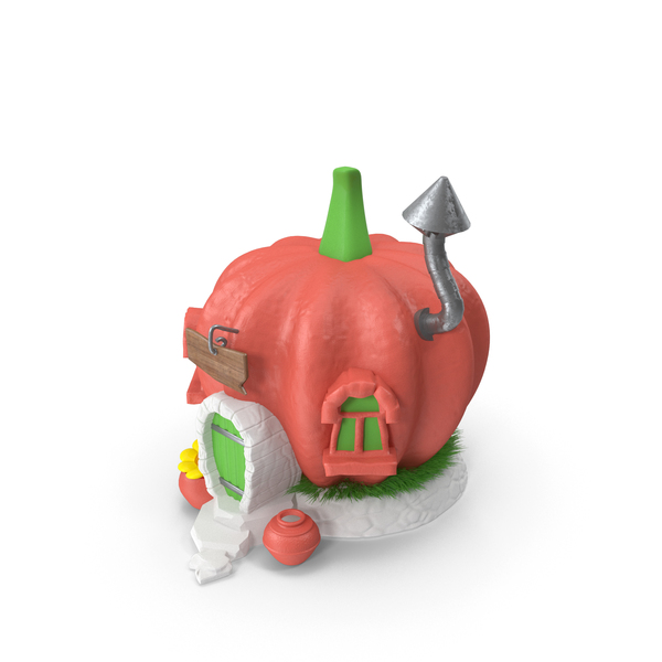 Cartoon Pumpkin House PNG & PSD Images Cartoon Pumpkin House PNG & PSD Images