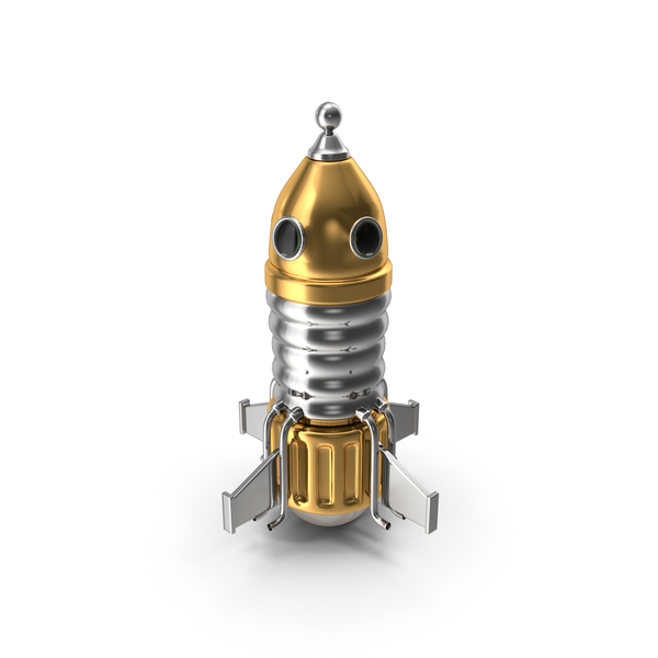 Cartoon Rocket Gold PNG & PSD Images Cartoon Rocket Gold PNG & PSD Images