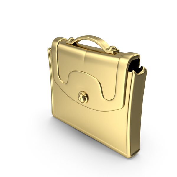 Cartoon suitcase Gold PNG & PSD Images