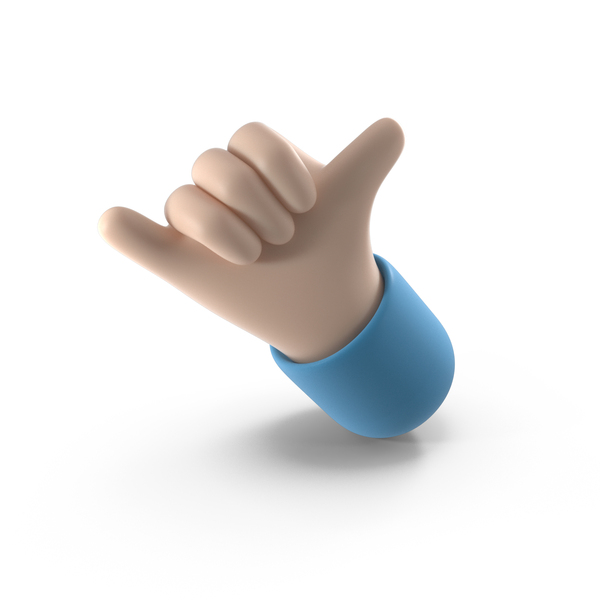 Facial Expression: Cartoon Surf Loose Hand Gesture PNG & PSD Images