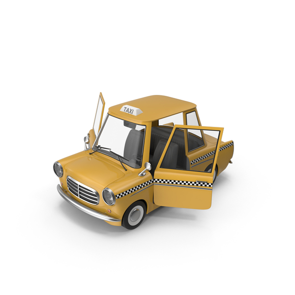 Cartoon Taxi Open Doors PNG & PSD Images Cartoon Taxi Open Doors PNG & PSD Images