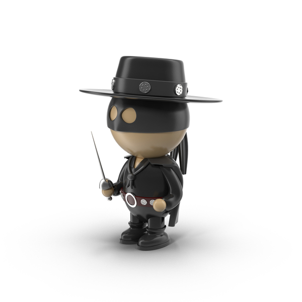 Man: Cartoon Zorro Character PNG & PSD Images Man: Cartoon Zorro Character PNG & PSD Images