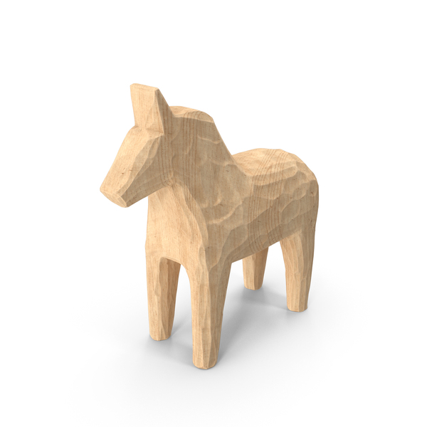 Toy: Carved Folk Wooden Horse Statue PNG & PSD Images Toy: Carved Folk Wooden Horse Statue PNG & PSD Images
