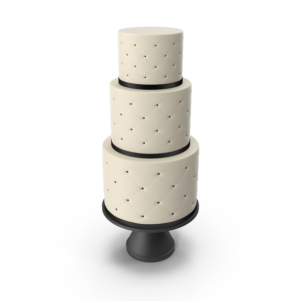 Birthday: Cascade Cake with Decor of Black Ribbon PNG & PSD Images Birthday: Cascade Cake with Decor of Black Ribbon PNG & PSD Images