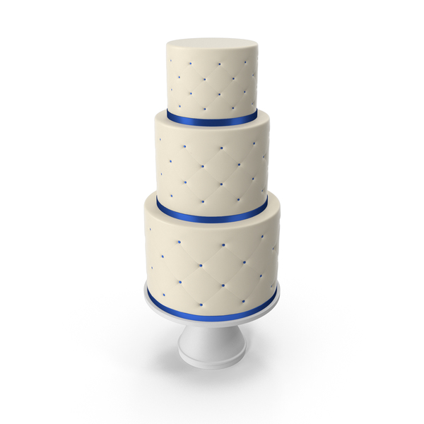 Birthday: Cascade Cake with Decor of Blue Ribbon PNG & PSD Images Birthday: Cascade Cake with Decor of Blue Ribbon PNG & PSD Images