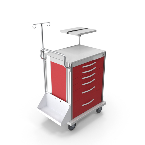 Medical Table: Case Cart Crash Cart PNG & PSD Images