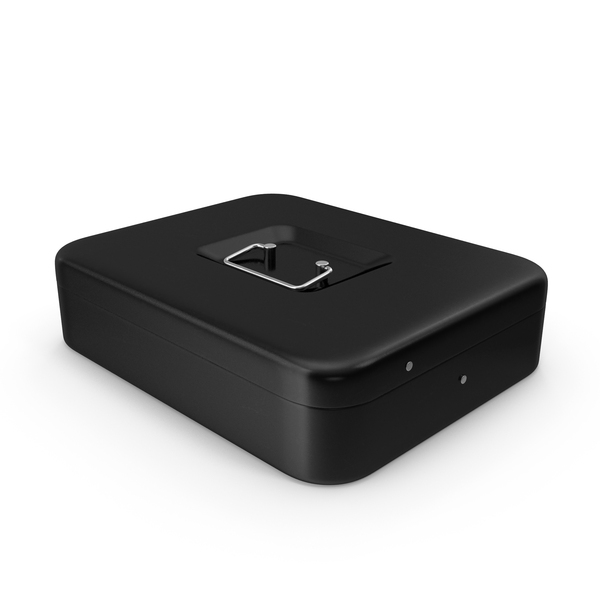 Cash Box Black PNG & PSD Images