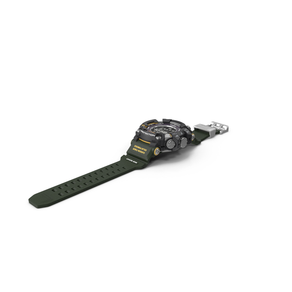 Watch: Casio G-Shock Rangeman Open Bracelet PNG & PSD Images Watch: Casio G-Shock Rangeman Open Bracelet PNG & PSD Images