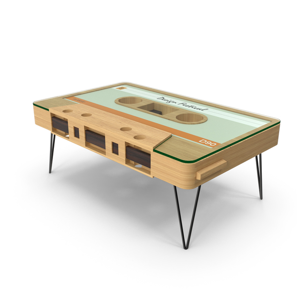 Cassette Tape Coffee Table PNG & PSD Images