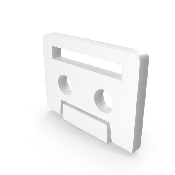 Cassette Tape White PNG & PSD Images