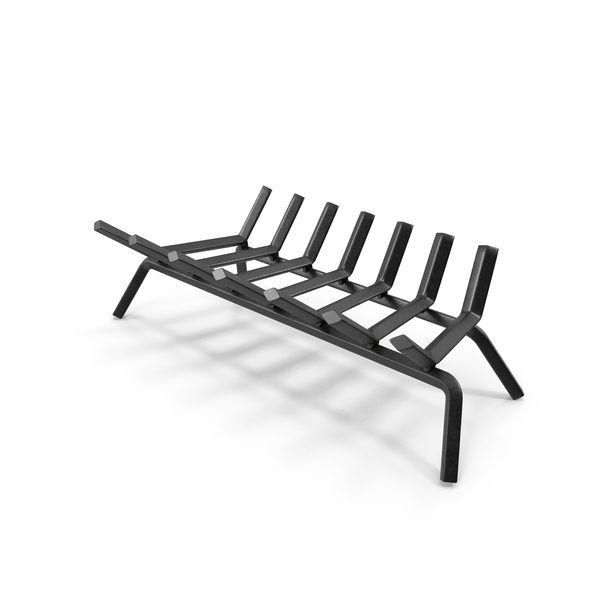 Firewood Carrier: Cast Iron Fireplace Log Grate PNG & PSD Images Firewood Carrier: Cast Iron Fireplace Log Grate PNG & PSD Images