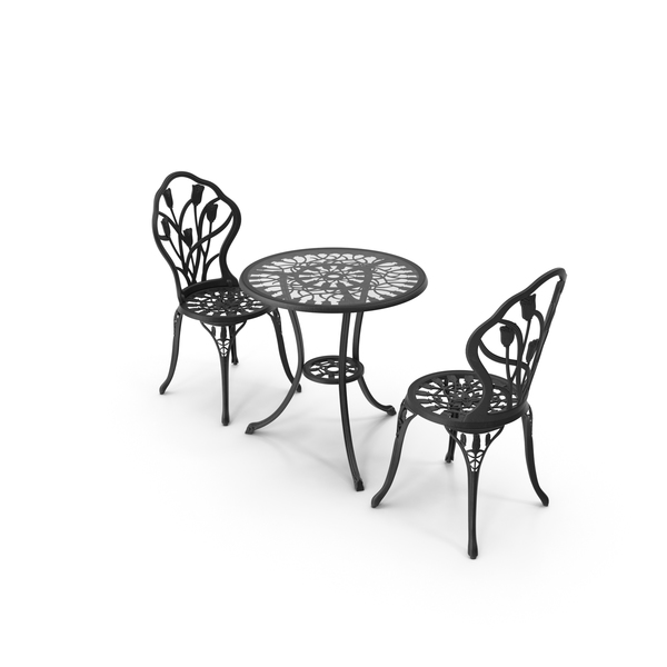 Cast Iron Patio Furniture PNG & PSD Images