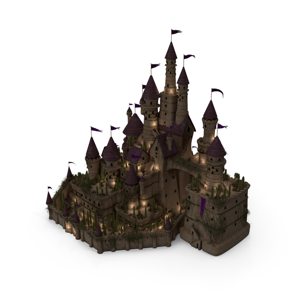 Castle at Night PNG & PSD Images Castle at Night PNG & PSD Images