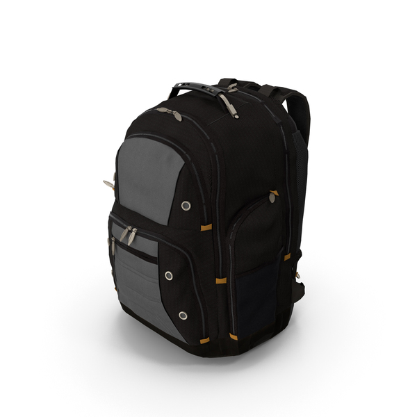 Casual Backpack with Multiple Pockets PNG & PSD Images Casual Backpack with Multiple Pockets PNG & PSD Images