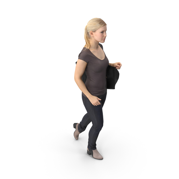 Casual Woman Walking PNG & PSD Images Casual Woman Walking PNG & PSD Images