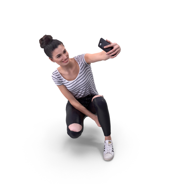 Woman: Casual Women Selfie Posed PNG & PSD Images Woman: Casual Women Selfie Posed PNG & PSD Images