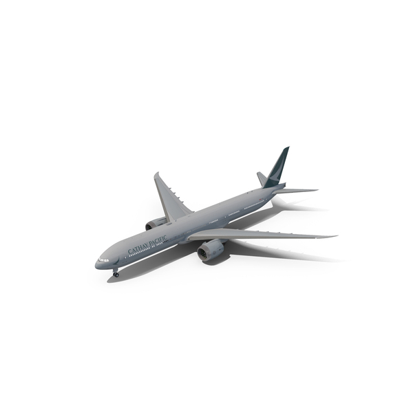 Airliner: Cathay Pacific Boeing 777-9 PNG & PSD Images Airliner: Cathay Pacific Boeing 777-9 PNG & PSD Images