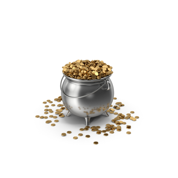 Cauldron With Coins PNG & PSD Images Cauldron With Coins PNG & PSD Images