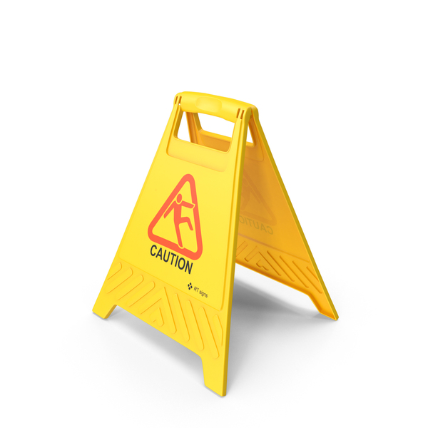 Wet: Caution Floor Sign PNG & PSD Images Wet: Caution Floor Sign PNG & PSD Images