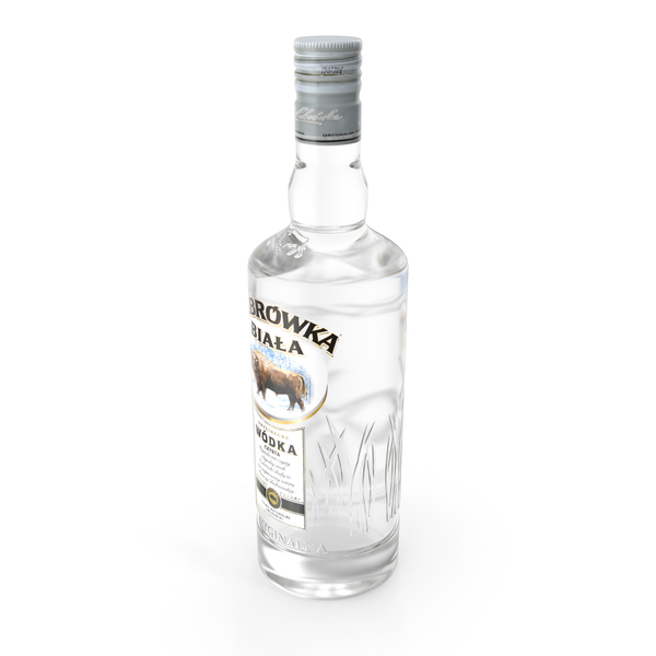 CEDC Vodka Zubrowka Biala White 700ml Bottle PNG & PSD Images CEDC Vodka Zubrowka Biala White 700ml Bottle PNG & PSD Images