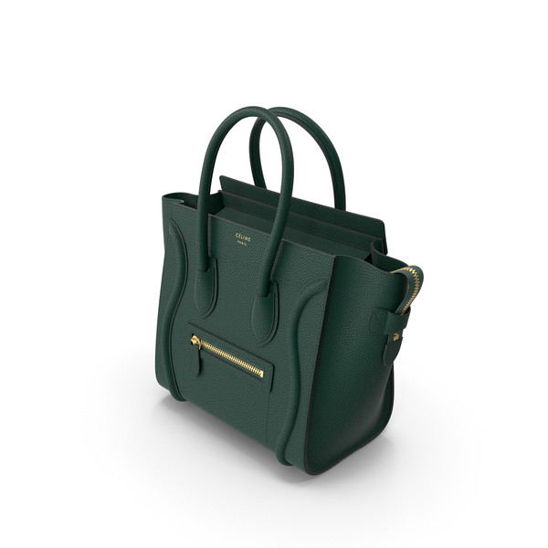 Purse: Celine Luggage Handbag Green PNG & PSD Images Purse: Celine Luggage Handbag Green PNG & PSD Images