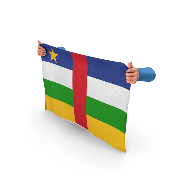Central African Republic Hand Holding Flag PNG & PSD Images Central African Republic Hand Holding Flag PNG & PSD Images