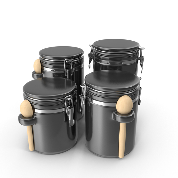 香料罐：陶瓷罐子PNG和PSD图像