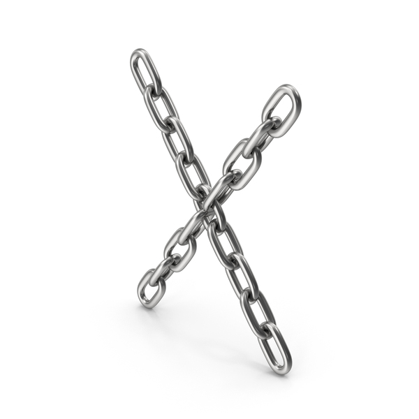 Hardware: Chain Letter X PNG & PSD Images Hardware: Chain Letter X PNG & PSD Images