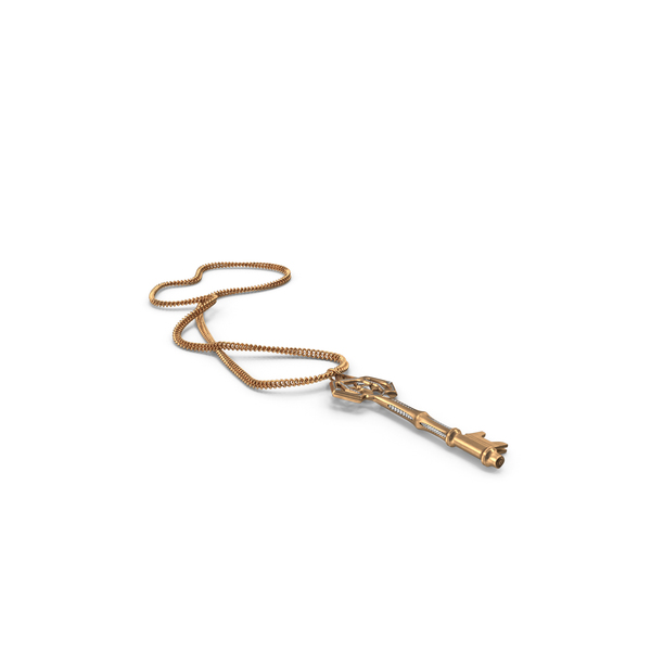 Chained Fantasy Golden Key with Diamonds PNG & PSD Images Chained Fantasy Golden Key with Diamonds PNG & PSD Images