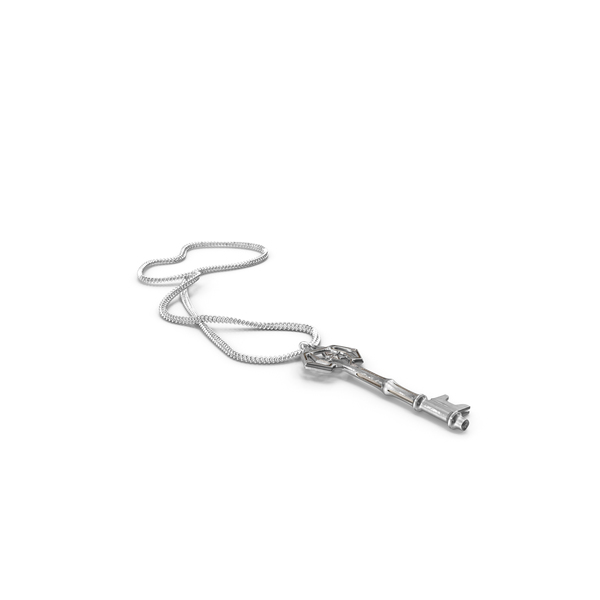 Chained Silver Key PNG & PSD Images Chained Silver Key PNG & PSD Images
