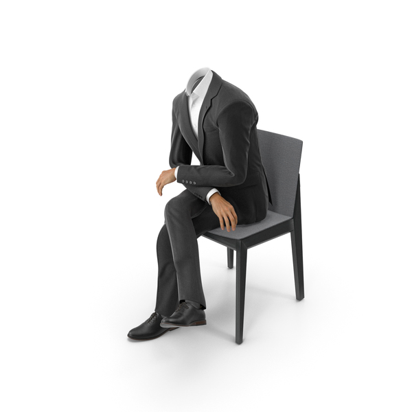 Chair Discussion Suit Black PNG & PSD Images Chair Discussion Suit Black PNG & PSD Images