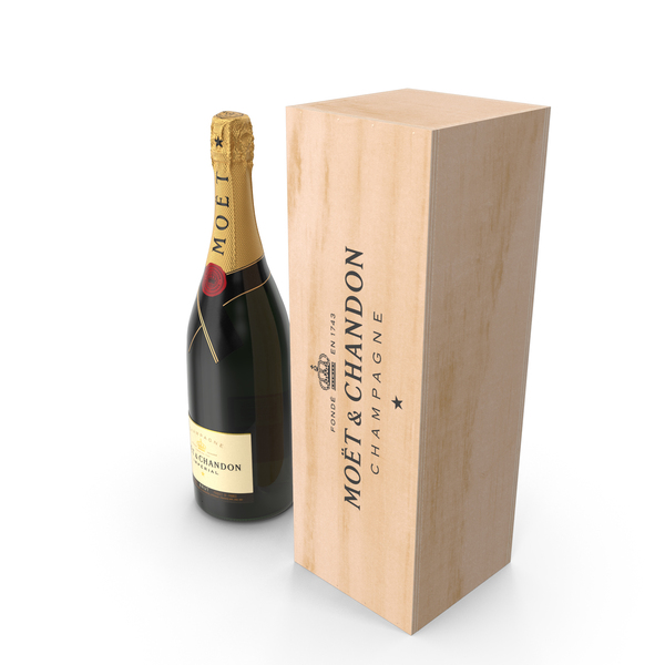 Wine: Champagne Moet And Chandon Brut Imperial With Wooden Box PNG & PSD Images Wine: Champagne Moet And Chandon Brut Imperial With Wooden Box PNG & PSD Images
