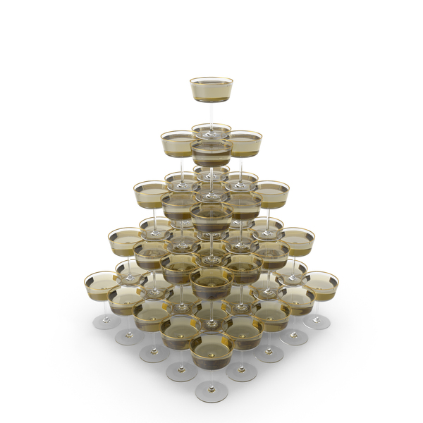 Flute: Champagne Tower PNG & PSD Images Flute: Champagne Tower PNG & PSD Images