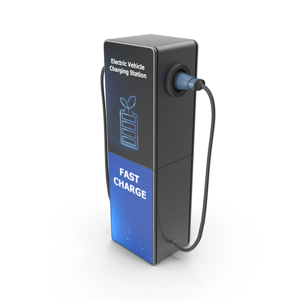 Electric Car Charger: Charge Station PNG & PSD Images