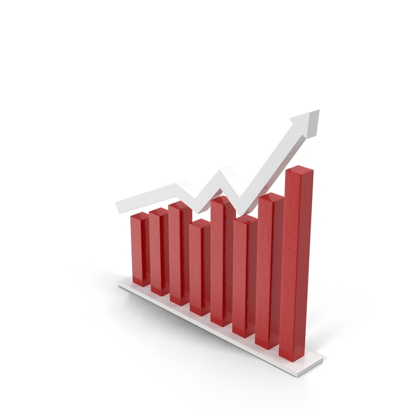 Graph: Chart with White Arrow PNG & PSD Images Graph: Chart with White Arrow PNG & PSD Images