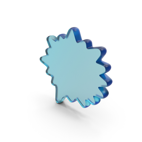 Symbols: Chat Bubble Cartoon Glass Symbol PNG & PSD Images